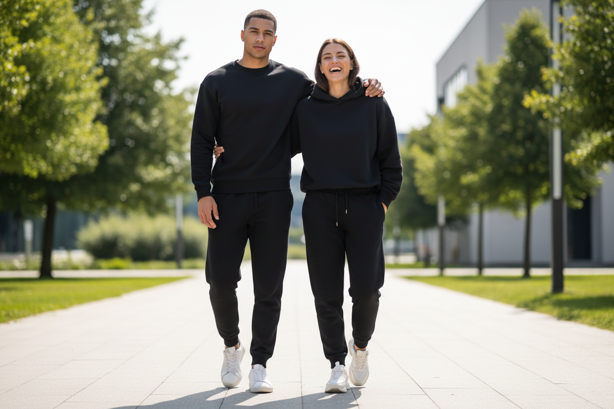 Black Outdoor Duo