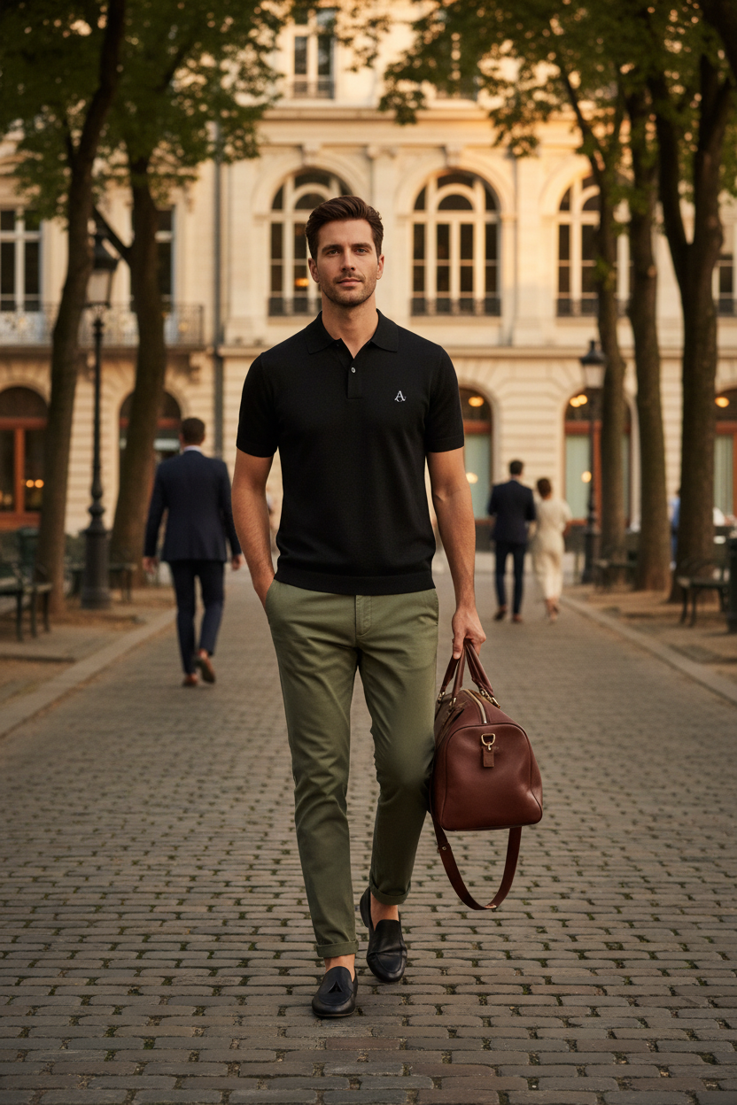 Black Polo – Lifestyle