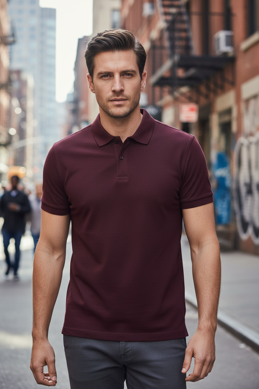 Dark Maroon - Street