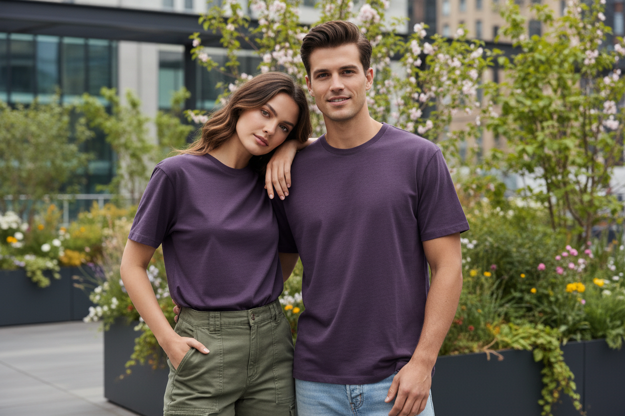 Duo Purple Melange