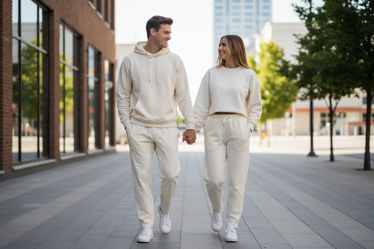 Off White – Couple Urban Walk
