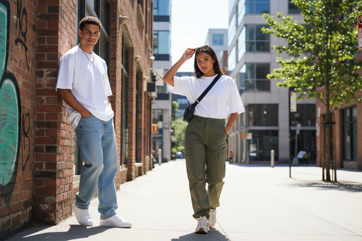 Outdoor shoot – White