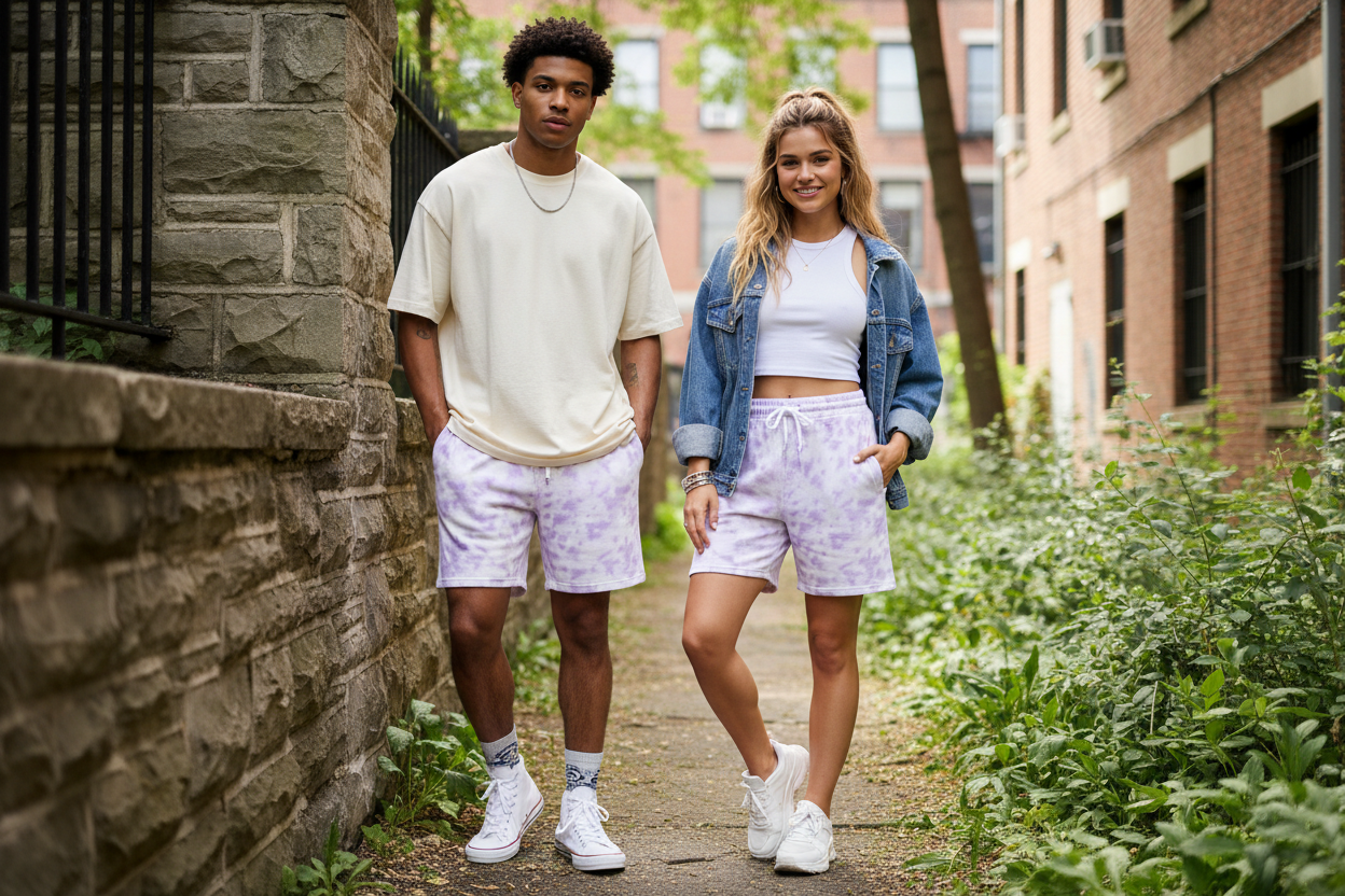 Tie Dye Shorts - Color Variant 2