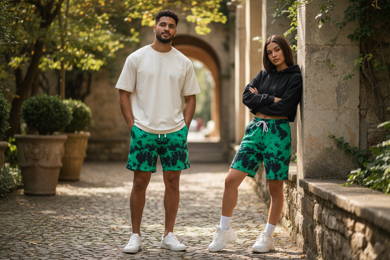 Tie Dye Shorts - Color Variant 3